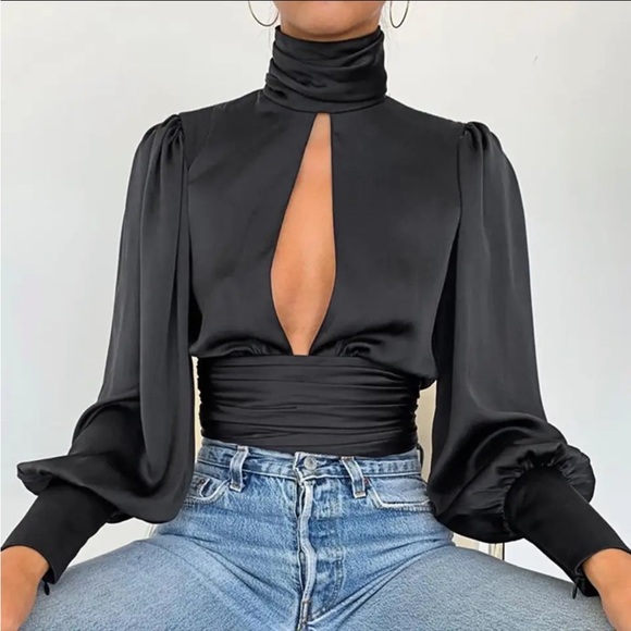 Long Sleeve Blouse - Picture 1 of 7